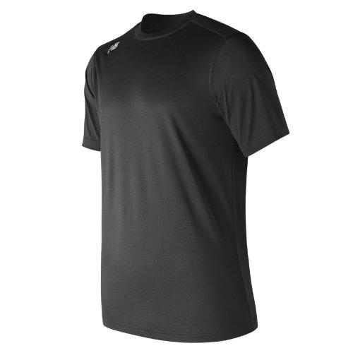 New Balance 500 Men's Short Sleeve Tech Baseball Tee - Black (tmmt500tbk)