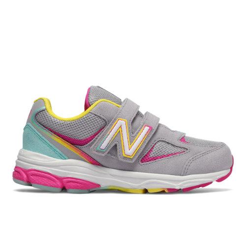 New Balance Hook And Loop 888v2 Kids' Wide Shoes - (po888-v2g)