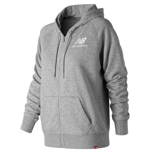 New Balance 91524 Women's Essentials Full Zip Hoodie - (wj91524)