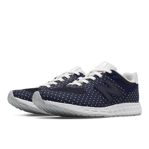 New Balance 574 Fresh Foam Polka Dot Men's Sport Style Shoes - Navy, White (mfl574pd)