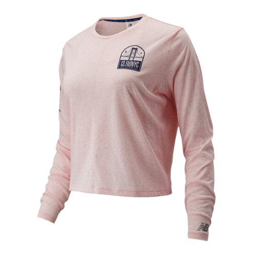 New Balance 93141 Women's Nyc Half Relentless Long Sleeve - Pink (wt93141cpmh)