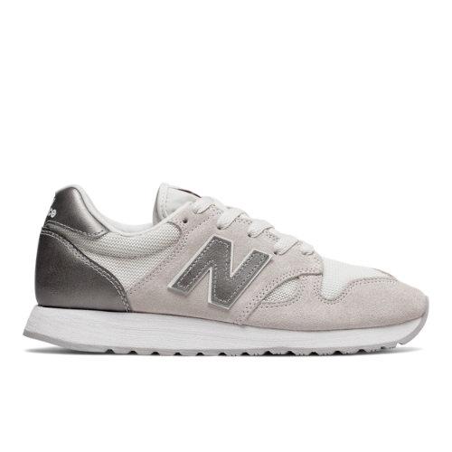 520 New Balance Women's Running Classics Shoes - Off White/gold (wl520sna)