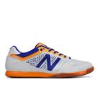 New Balance Audazo Pro Indoor Men's Soccer Shoes - White/blue/yellow (msadoiwb)