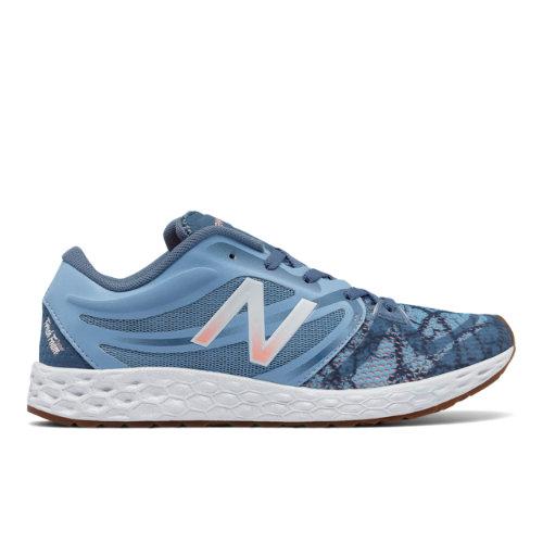 New Balance Fresh Foam 822v3 Graphic Trainer Women's Cross-training Shoes - Blue/pink (wx822sp3)