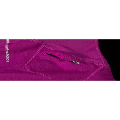 New Balance 4317 Women's Nb Heat Half Zip - Mulberry, Poisonberry (wrt4317mub)