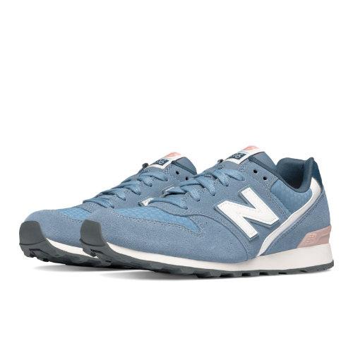 New Balance 696 Summer Utility Women's Running Classics Shoes - Blue/pink (wl696sua)