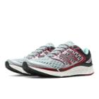 New Balance Fresh Foam 1080 Boston Women's Soft And Cushioned Shoes - Grey/burgundy (w1080bm6)