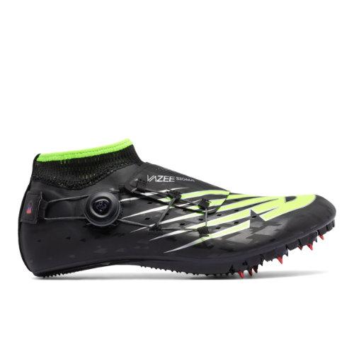 New Balance Vazee Sigma Men's & Women's Track Spikes Shoes - Black/yellow (usd200b2)