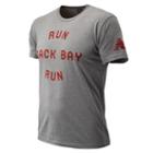 New Balance 81823 Men's Run Back Bay Run Tee - (mt81823e)
