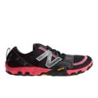 New Balance Minimus 10v2 Trail Women's Running Shoes - Black, Diva Pink (wt10gp2)