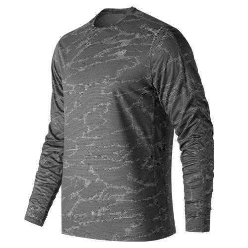 New Balance 83176 Men's Printed Accelerate Long Sleeve - (mt83176)