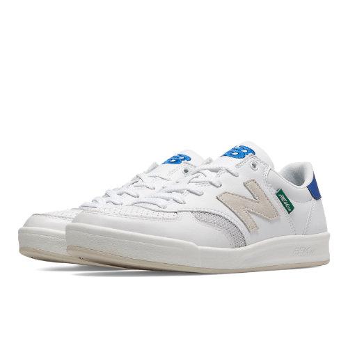 New Balance 300 Graffiti Men's Court Classics Shoes - White, Blue (crt300dj)