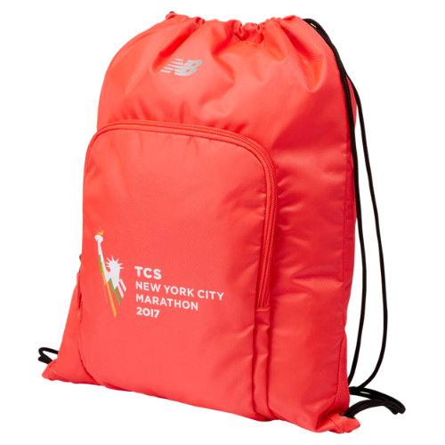 New Balance Men's & Women's Nyc Marathon Performance Cinch Sack - Red (500254red)