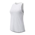 New Balance 93173 Women's Transform Jersey Twist Tank - White (wt93173wt)