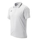 New Balance 715 Men's Team Rally Polo - White (tmmt715wt)