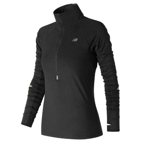 New Balance 71213 Women's Impact Half Zip - Black (wt71213bk)