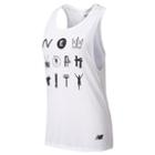 New Balance 73632 Women's Nyc Marathon Symbols Tank - (wt73632v-ne)