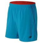 New Balance 53051 Men's Woven 2-in-1 Short - Blue (ms53051bda)