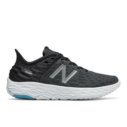 New Balance Fresh Foam Beacon V2 Women's Neutral Cushioned Shoes - Black/grey (wbecnbw2)