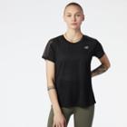 New Balance Womens Impact Run Short Sleeve