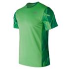 New Balance 71066 Men's Accelerate Graphic Short Sleeve - Green (mt71066vcp)