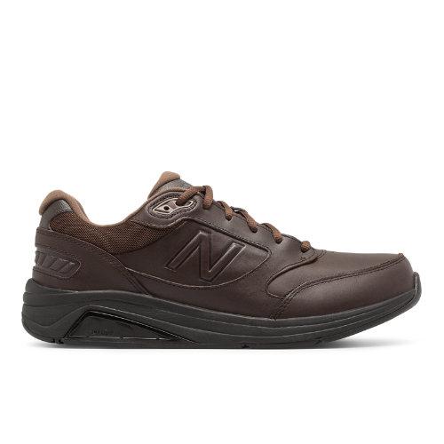 New Balance Leather 928v3 Men's Health Walking Shoes - Brown (mw928br3)