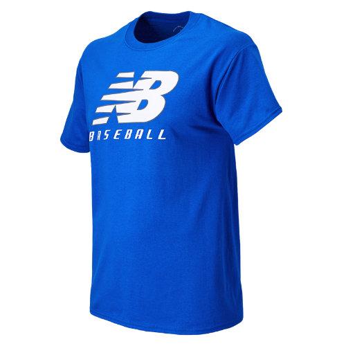 New Balance 604 Men's Baseball Lockup Tee - Blue (tmmt604try)