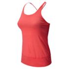 New Balance 5164 Women's Strappy Cami - Sorbet Pink Heather (whb5164sbh)