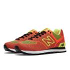 New Balance Woven 574 Women's 574 Shoes - Dragonfly, Yellow, Black (wl574ald)