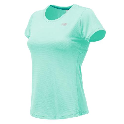 New Balance 53141 Women's Accelerate Short Sleeve - Artic Blue (wt53141abe)