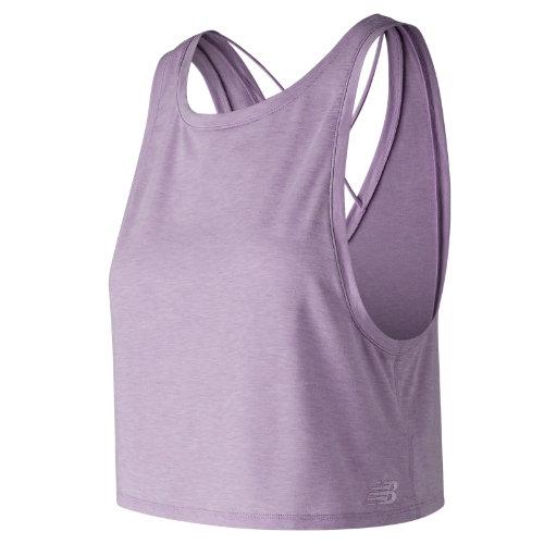 New Balance 83145 Women's Transform Two Way Crop Tank - Purple (wt83145vth)