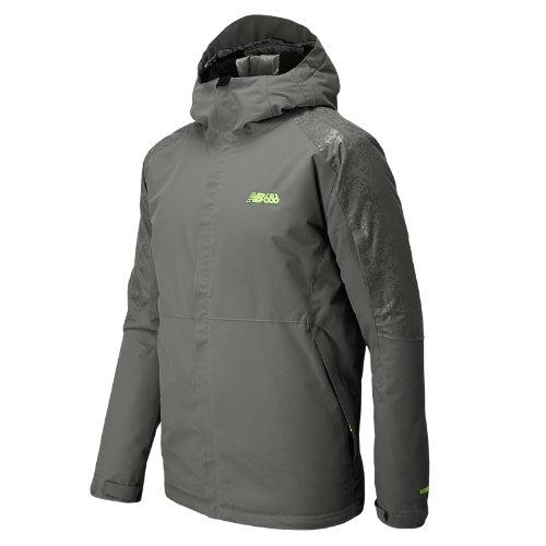 New Balance 4306 Men's Men's Cold Trail Insulator Jacket - Lead (nmoj4306led)