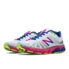 New Balance 890v4 Women's Running Shoes - White, Exuberant Pink, Classic Blue (w890wp4)