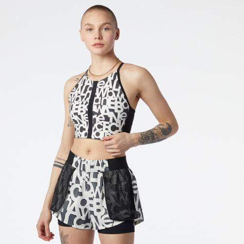 New Balance Women's Relentless Printed Crop Top
