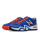 New Balance 1296 Men's Tennis Shoes - Blue, Orange (mc1296bo)