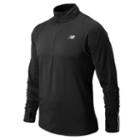 New Balance 4339 Men's Nb Heat Half Zip - Black (mrt4339bk)