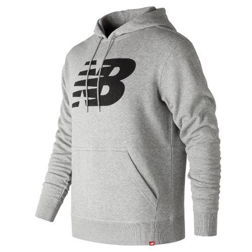 New Balance 73529 Men's Essentials Pullover Hoodie - Grey (mt73529ag)