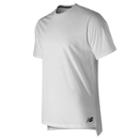 New Balance 91053 Men's R.w.t. Heathertech Tee - White (mt91053wt)