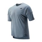 New Balance 93101 Men's Reclaim Hybrid Short Sleeve - Blue (mt93101cky)