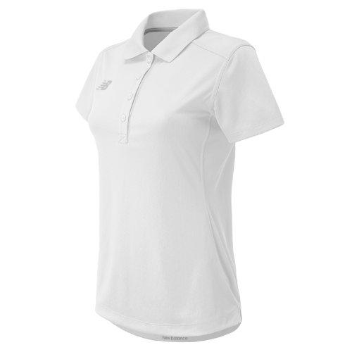 New Balance 706 Women's Nb Tech Polo - White (tmwt706wt)