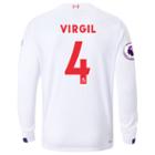 New Balance 939840 Men's Liverpool Fc Away Ls Jersey Virgil Epl Patch - (mt939840-4ya)