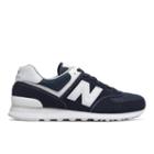 574 New Balance Men's 574 Shoes - Grey/white (ml574see)