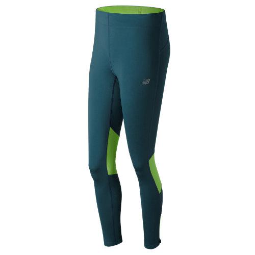 New Balance 71228 Women's Impact Tight - Grey/green (wp71228ton)