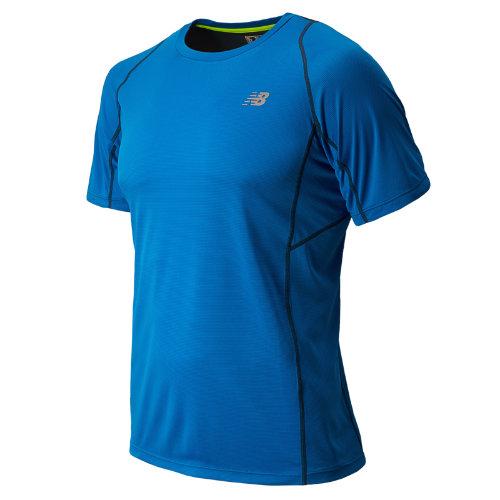 New Balance 4325 Men's Accelerate Short Sleeve - Laser Blue, Petrol (mrt4325lsb)
