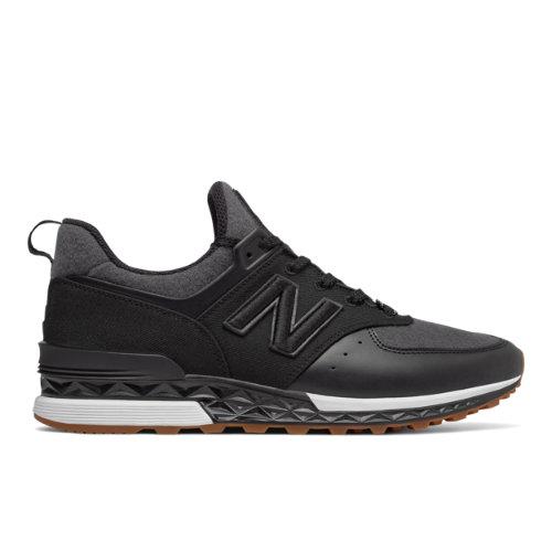 New Balance X New Era 574 Sport Men's Sport Style Shoes - Black (ms574ne)