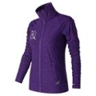 New Balance 71116 Women's United Nyc Half Transit Jacket - Purple (wj71116vbph)