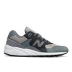 New Balance 580 Re-engineered Woven Men's Sport Style Sneakers Shoes - Grey/white (mrt580jk)