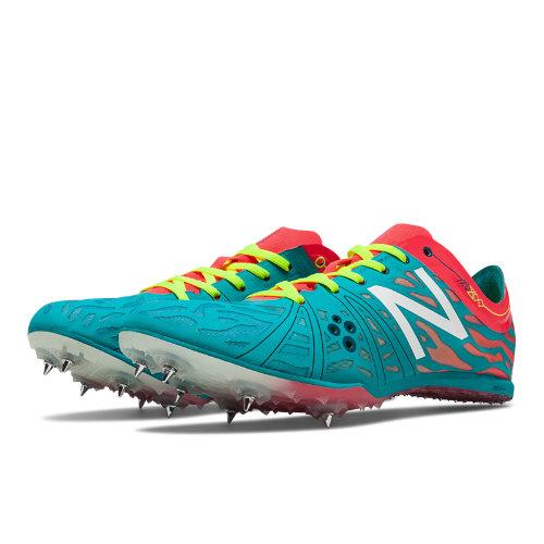 New Balance Md800v3 Spike Women's Track Spikes Shoes - Capri Breeze, Bright Cherry, Hi-lite (wmd800n3)