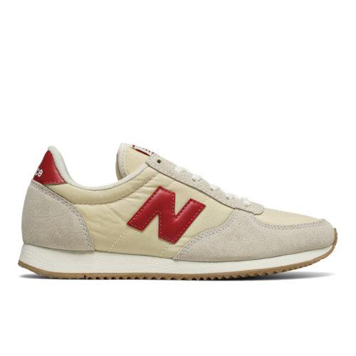 220 New Balance Women's Shoes - Off White/red (wl220bg)
