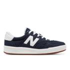 New Balance 300 Cotton Denim Women's Court Classics Shoes - Navy/white (wrt300in)